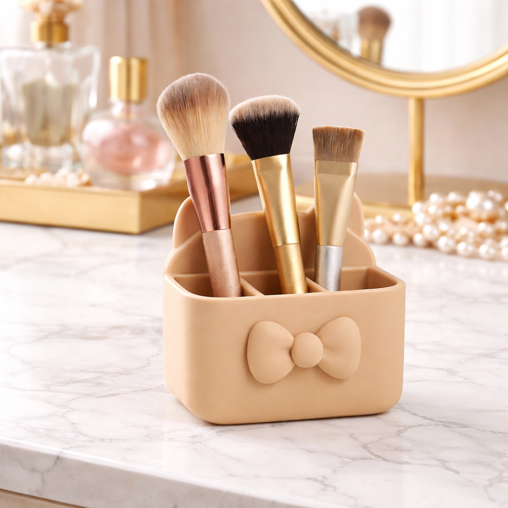 Cute Makeup Brush Organizer