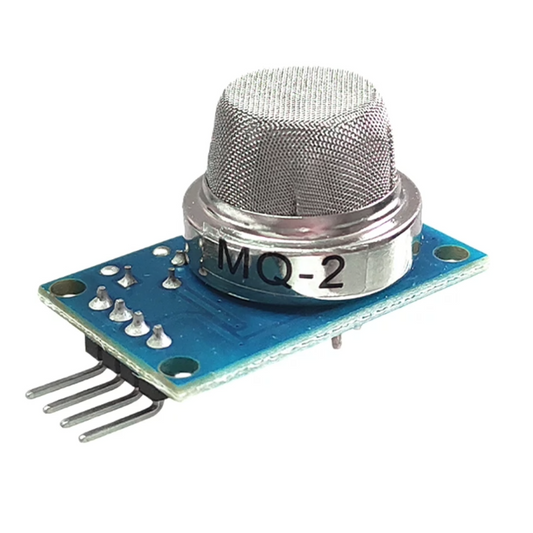 MQ-2 gas sensor module on a white background