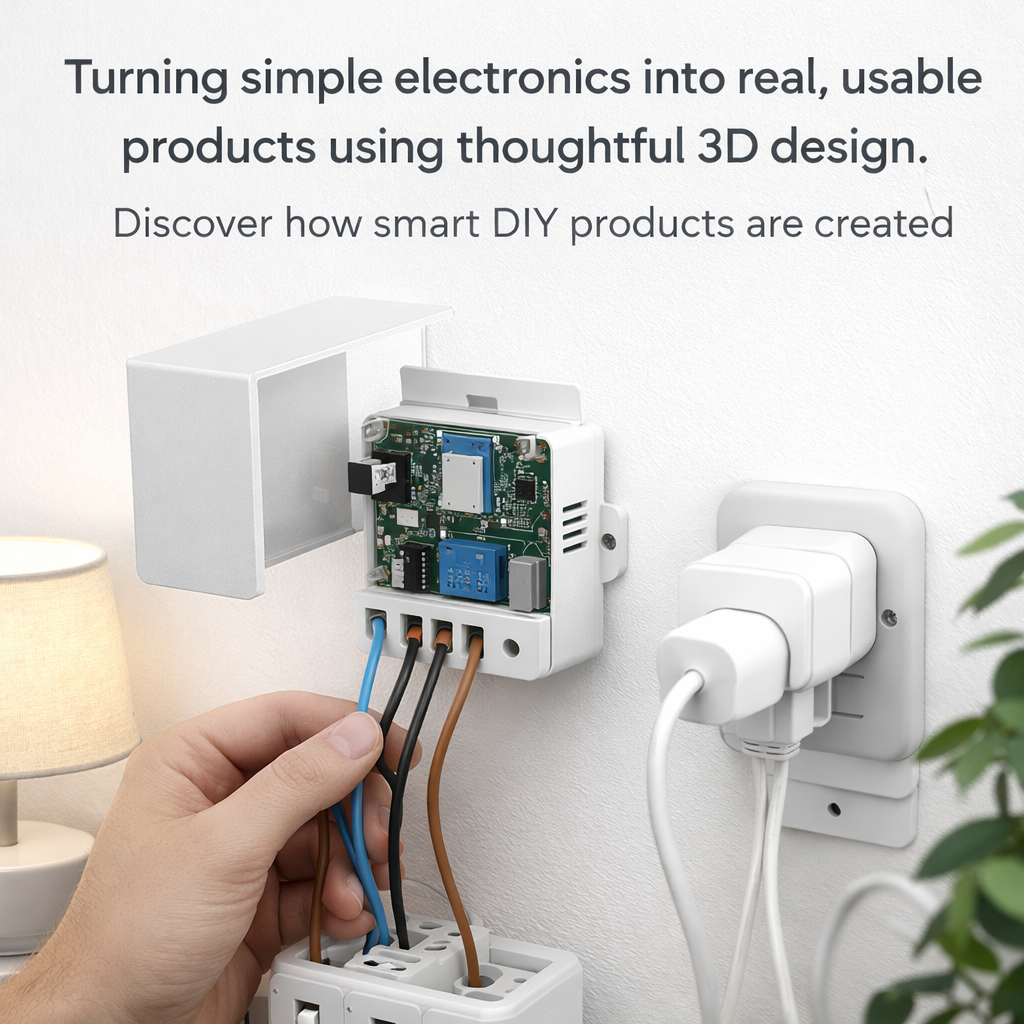 3D Printing + Electronics: Turning Ideas into Real Products