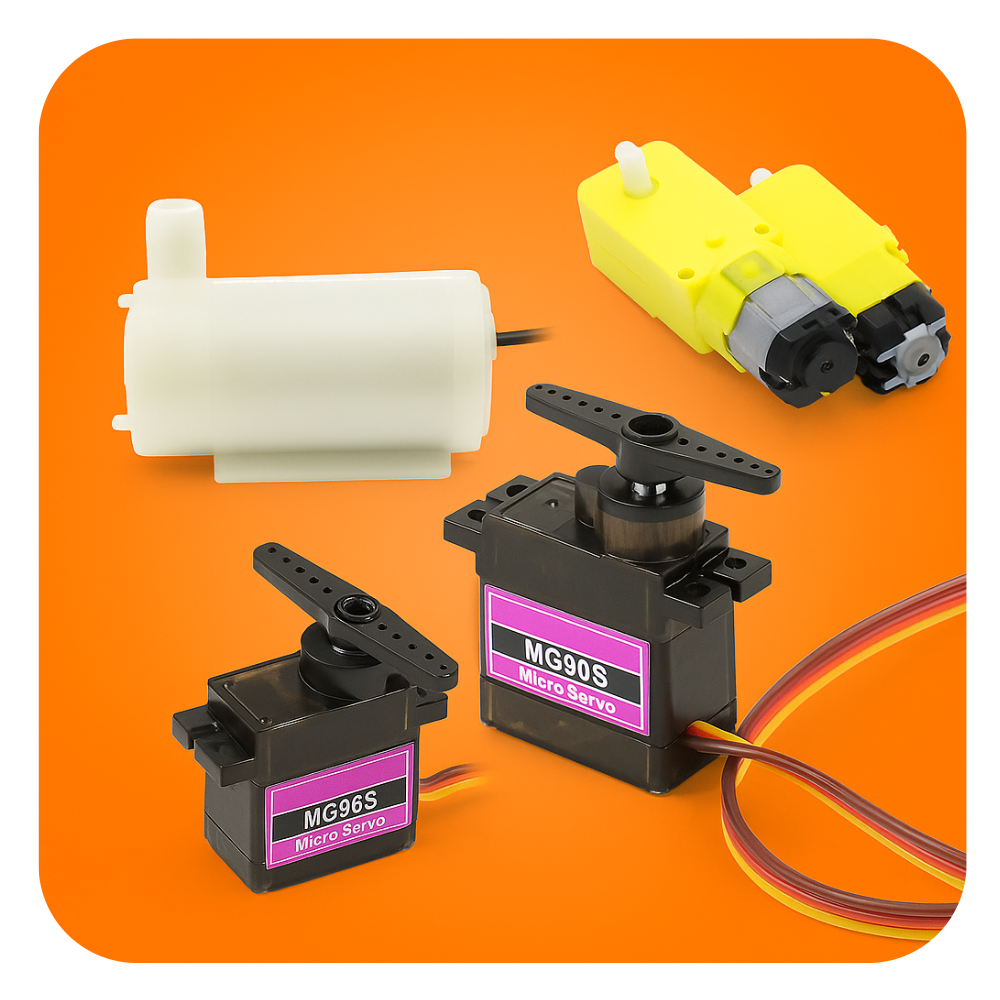 Motors, Pumps & Actuators