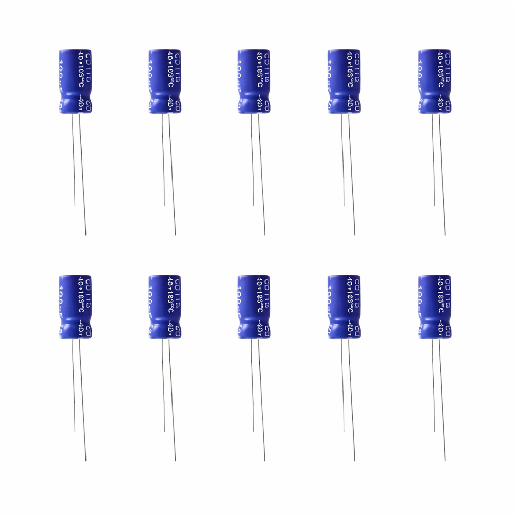 220µF 25V Capacitor Pack of 10