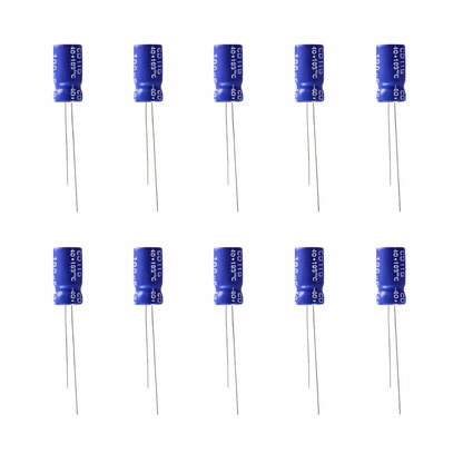 220µF 25V Capacitor Pack of 10