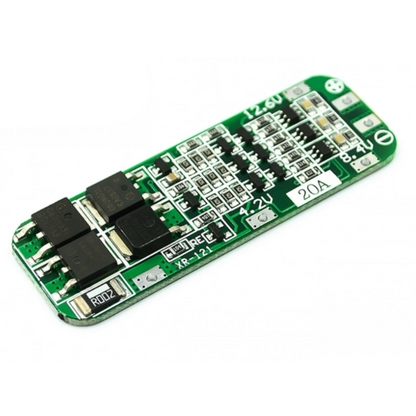Electronic circuit board with components on a white background