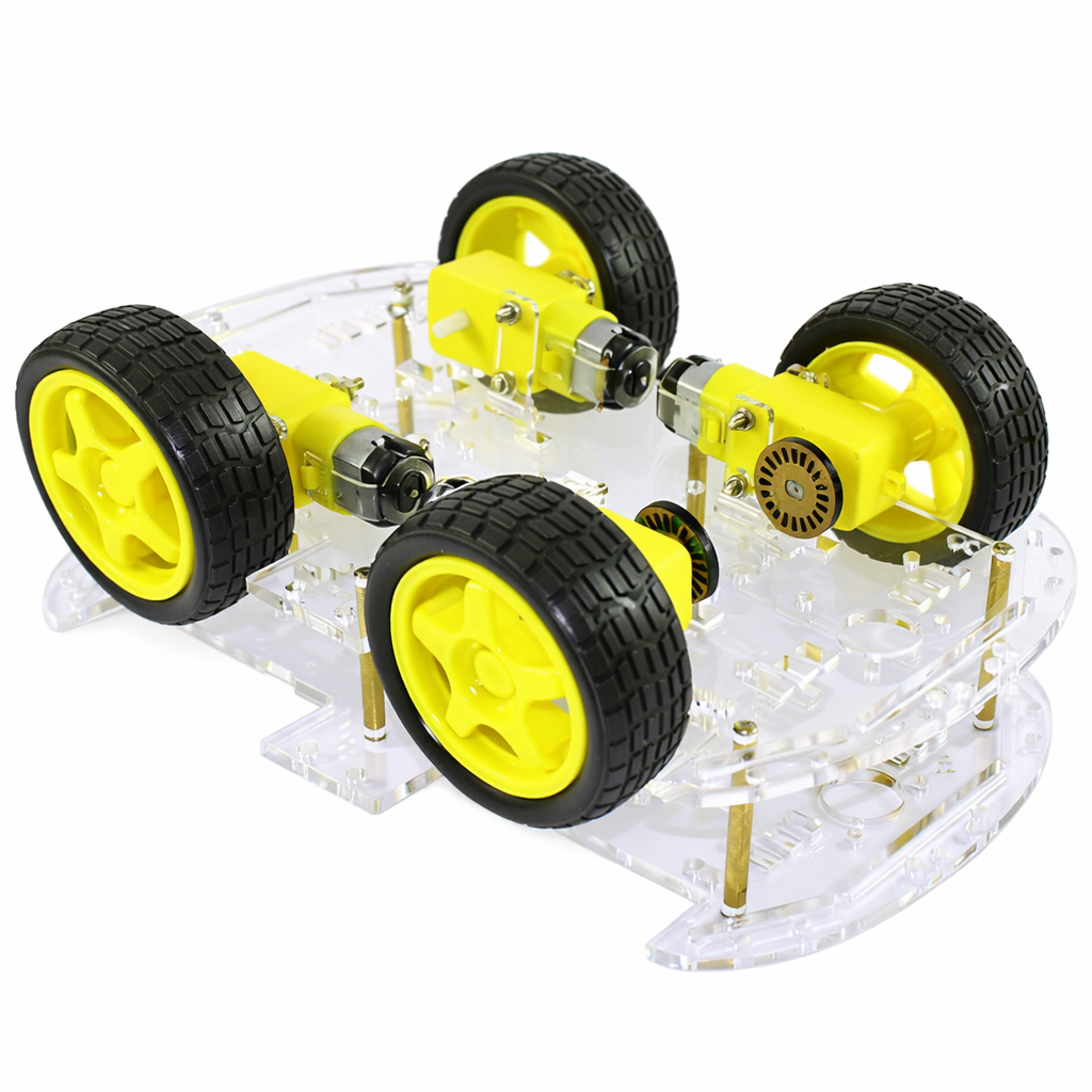 Car Base Robotics 4WD Smart Robot Car Chassis Kit for Arduino Robotics Projects – Maisonup
