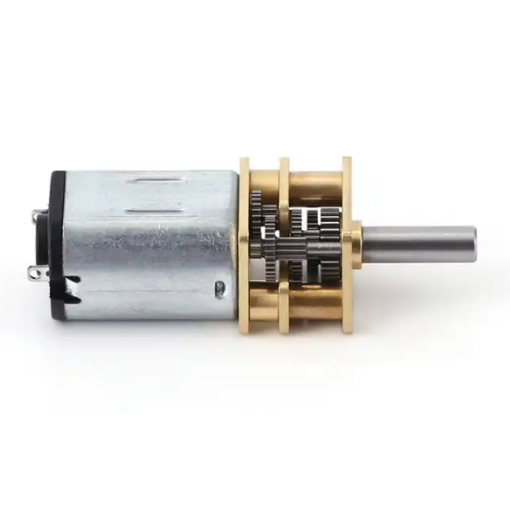 Mechanical gear assembly on a white background