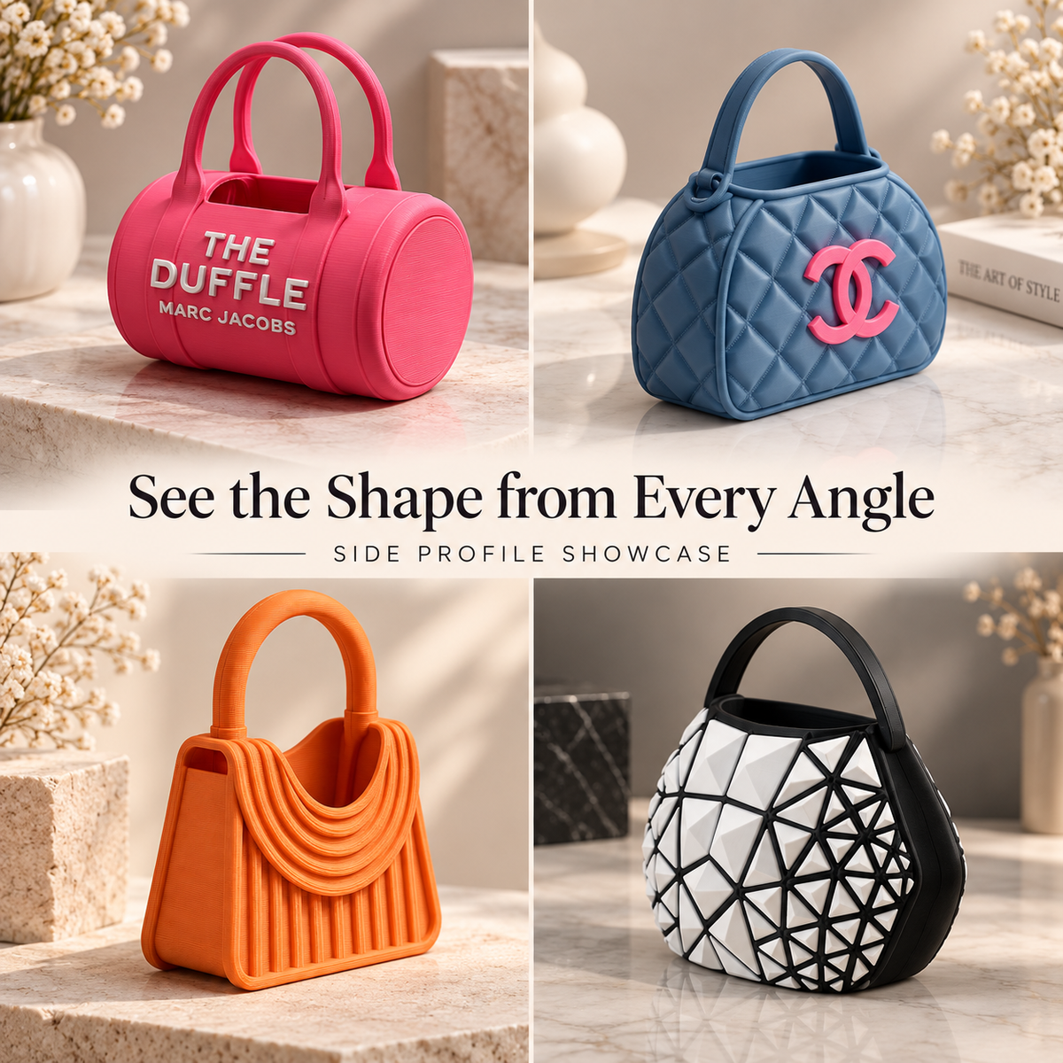 Sculptural Mini Handbag Collection – Statement Bags for Women