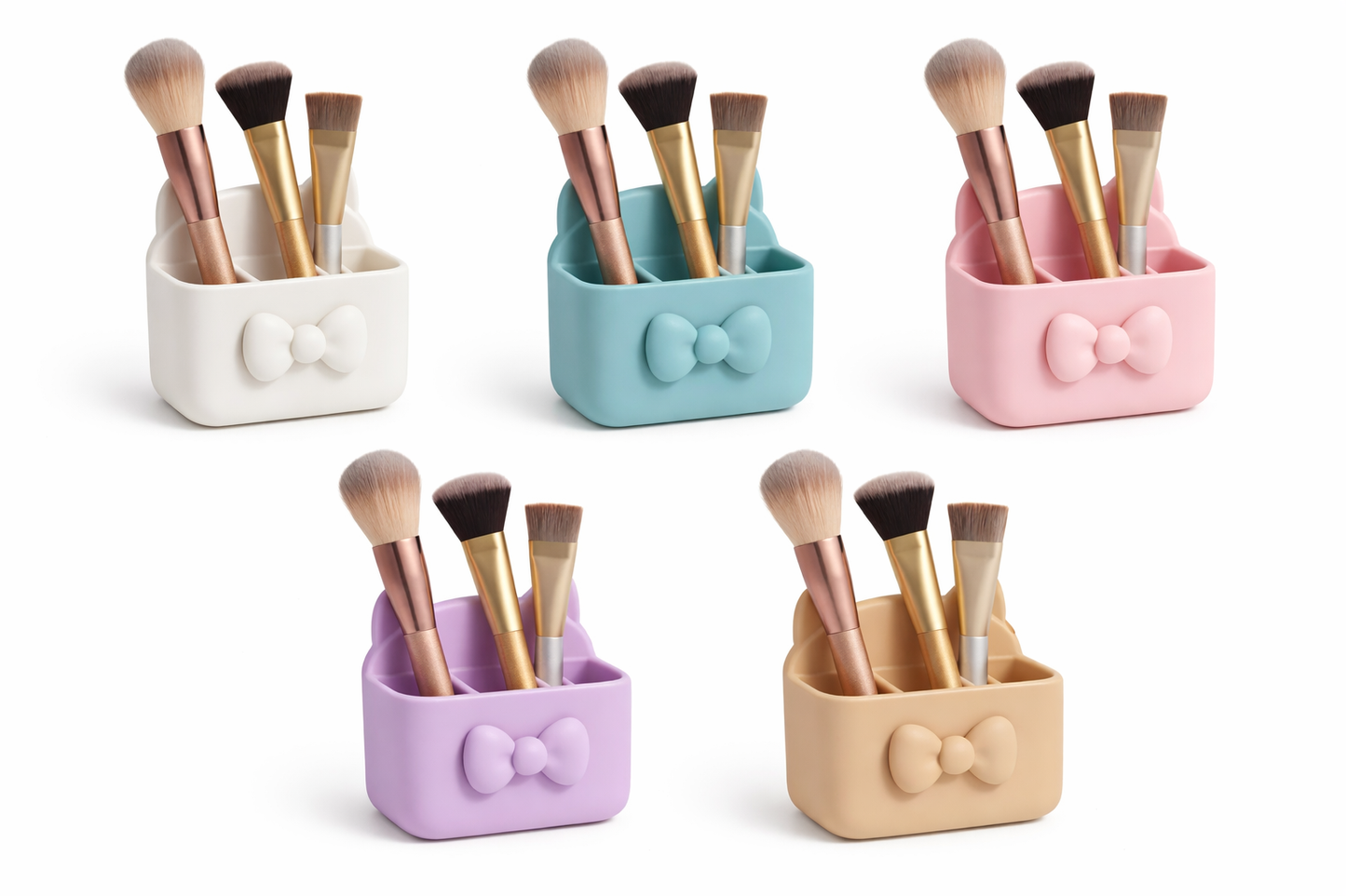 Cute Makeup Brush Organizer