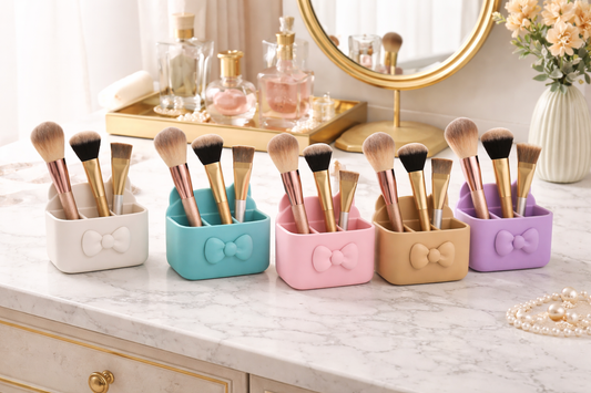 Cute Makeup Brush Organizer