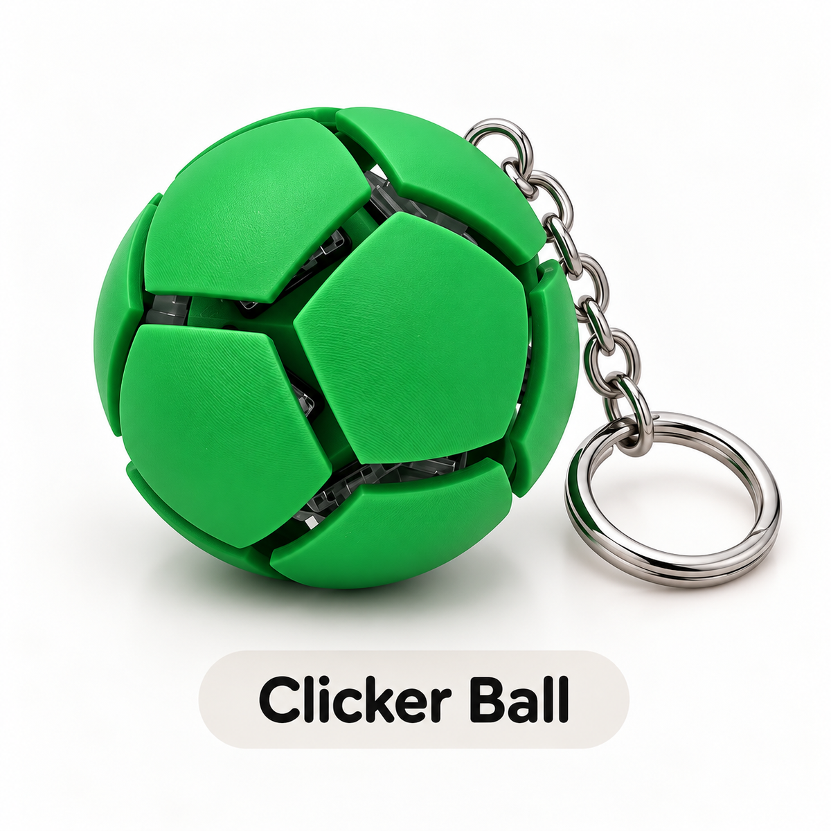 Click & Carry Fidget Clicker Keychain Collection