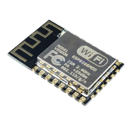 ESP8266 WiFi module on a white background