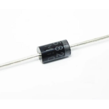 Black diode on a white background