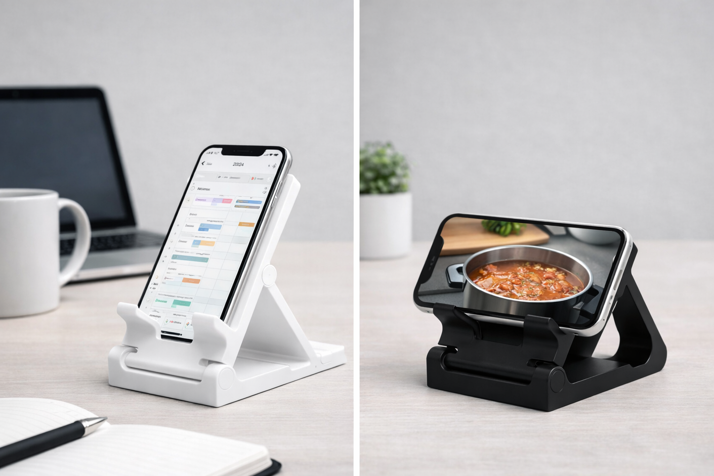 Mobile Phone Holder Stand for Desk – Minimal Design