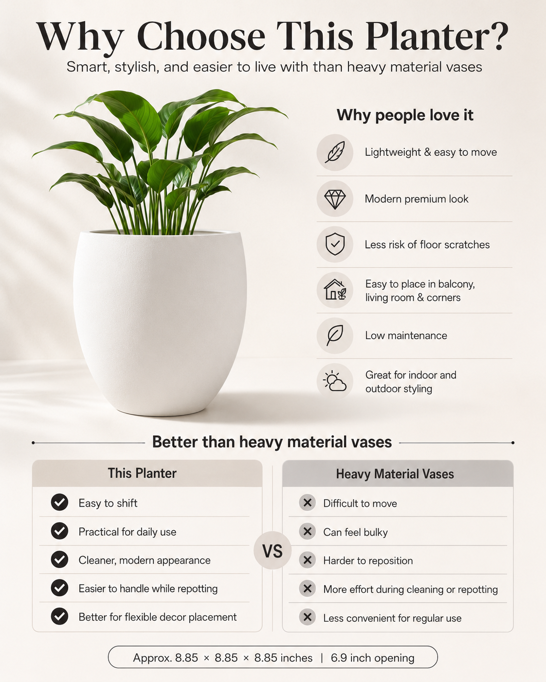 Why to buy this vase from Maisonup