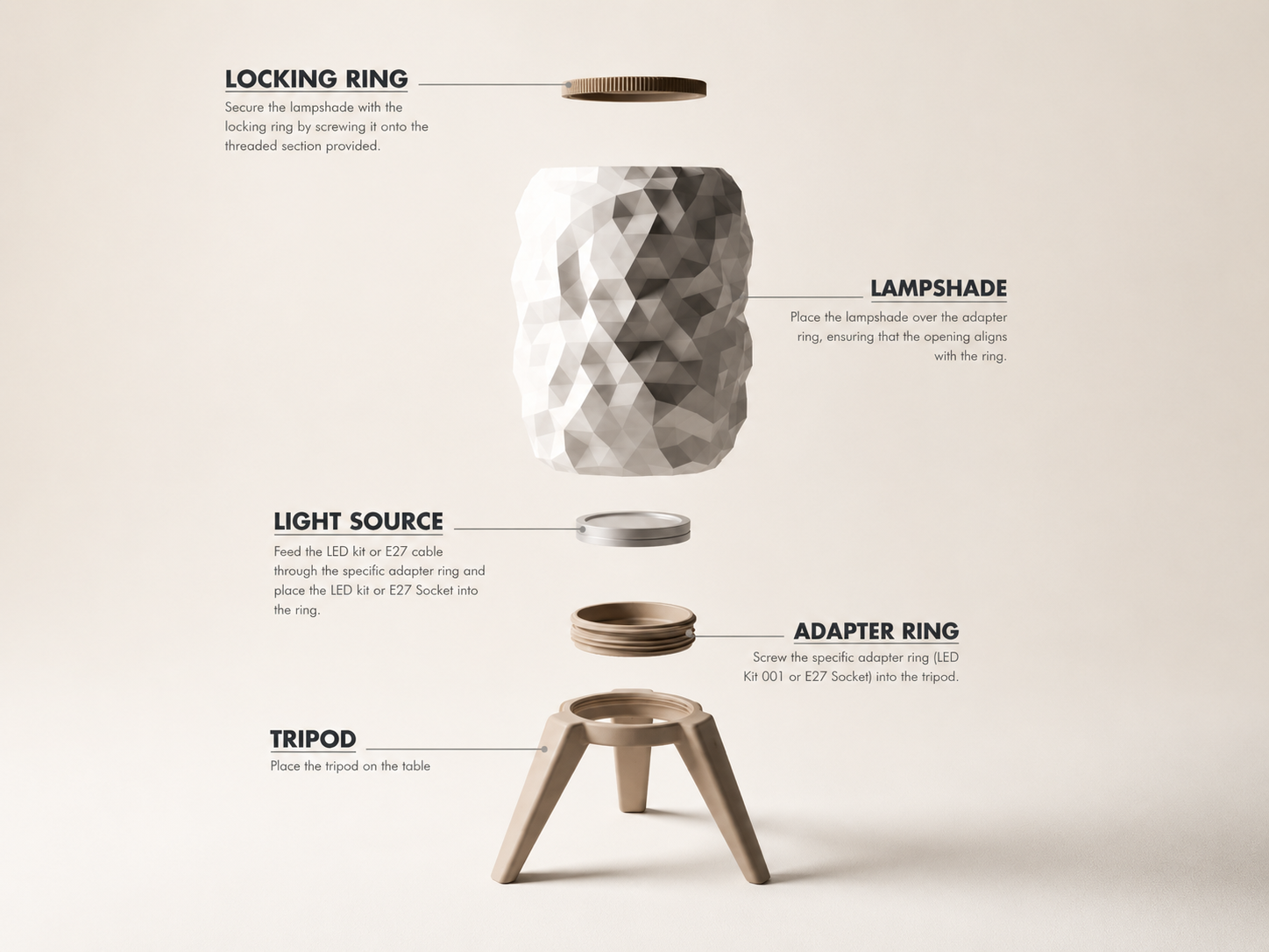 Premium ambient table lamp for living room décor, side tables, workspaces, cafés, and stylish interiors
