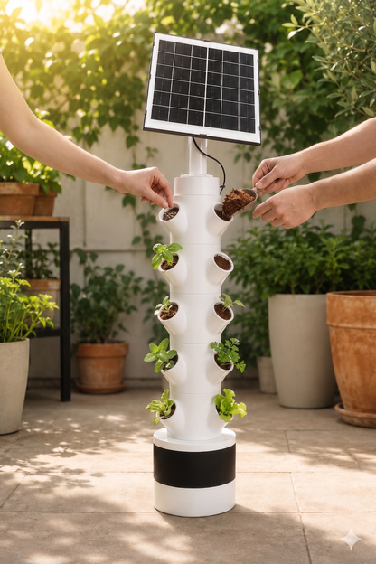 Hydroponic automatic planter