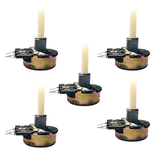 10kΩ Rotary Potentiometer with Knob (Pack of 5)