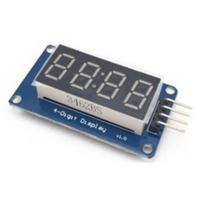 TM1637 4-Digit 7-Segment LED Display Module