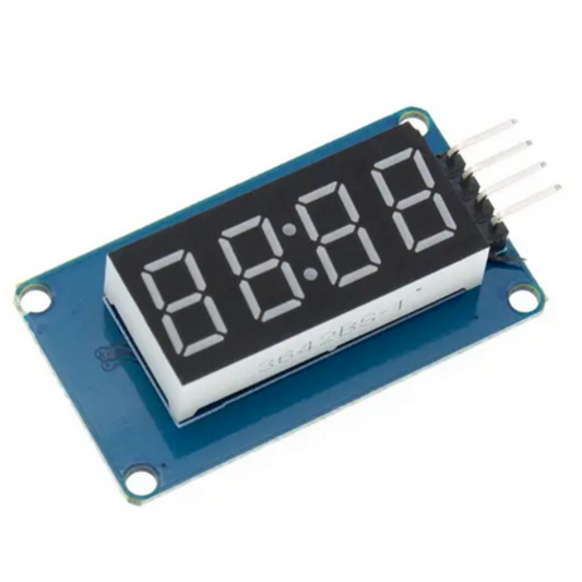 TM1637 4-Digit 7-Segment LED Display Module