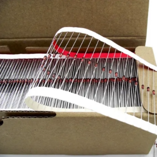 Close-up of a musical instrument with red strings on a cardboard background
