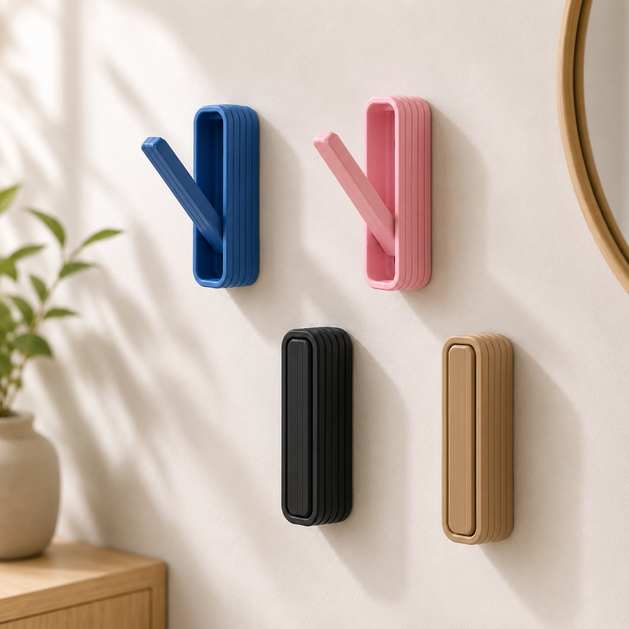foldable wall hook
