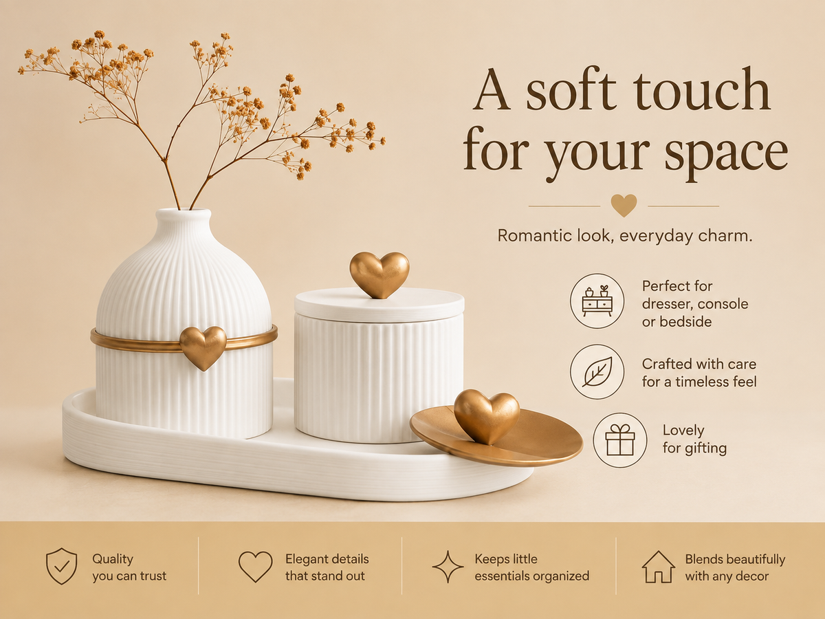 home decor with vase set