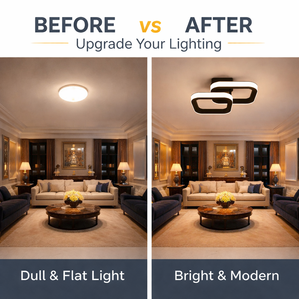 modern ceiling light for home lighting in premium living room